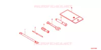OUTIL pour Honda FOURTRAX 500 FOREMAN RUBICON 4X4 IRS EPS de 2017