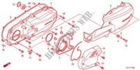 COUVERCLE GAUCHE (WW150C/D) pour Honda PCX 150 de 2012