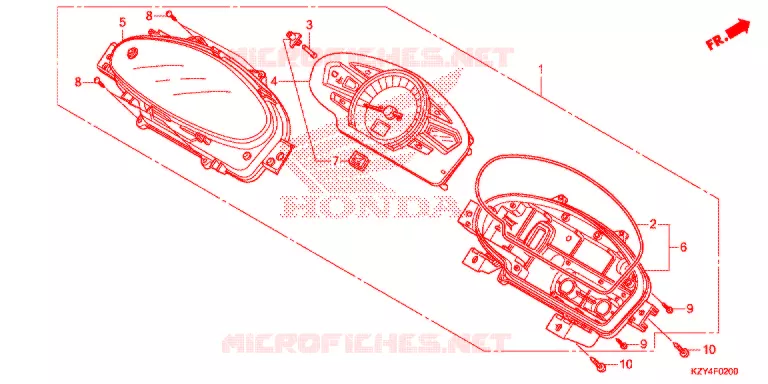 COMPTEUR Honda SCOOTER 150 PCX 2013  WW150D