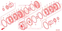 EMBRAYAGE (2 3) pour Honda FOURTRAX 680 RINCON de 2017