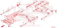 BRAS ARRIERE (TRX680FAF,G,H) pour Honda FOURTRAX 680 RINCON de 2017