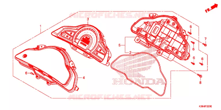COMPTEUR Honda SCOOTER 150 PCX 2017  WW150H