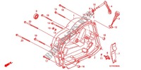 CARTER MOTEUR DROIT pour Honda APE 100 de 2012