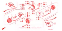 CLIGNOTANT pour Honda APE 100 DELUXE Front brake disk de 2014