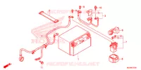 BATTERIE pour Honda CROSSTOURER 1200 de 2017