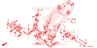 CADRE pour Honda PCX 125 de 2017