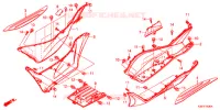 MARCHE PIEDS pour Honda PCX 125 SILVER de 2016