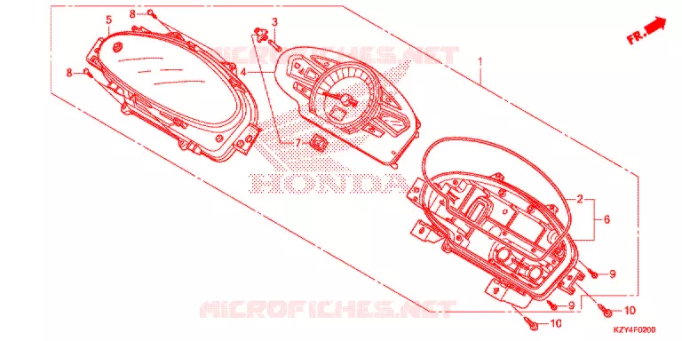 COMPTEUR Honda SCOOTER 150 PCX 2013  WW150D