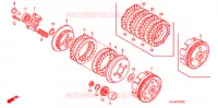 EMBRAYAGE pour Honda APE 50 DELUXE de 2007