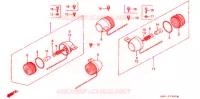 CLIGNOTANT pour Honda GORILLA 50 TYPE LB de 1981