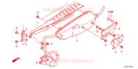 SILENCIEUX D'ECHAPPEMENT pour Honda MONKEY 50 ANNIVERSARY 50TH WHITE de 2017