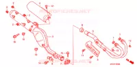 SILENCIEUX D'ECHAPPEMENT pour Honda XR 400 MOTARD de 2006