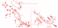 SILENCIEUX D'ECHAPPEMENT pour Honda XR 400 MOTARD de 2007