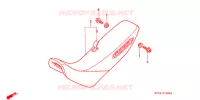SELLE pour Honda XR 400 de 2001