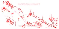 SILENCIEUX D'ECHAPPEMENT pour Honda XR 400 de 2002