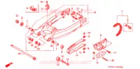 BRAS OSCILLANT pour Honda XR 400 de 2003