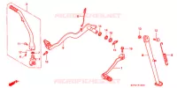 PEDALE pour Honda XR 400 de 2003