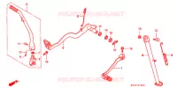 PEDALE pour Honda XR 400 de 2003