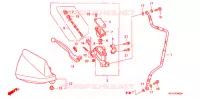 MAITRE CYLINDRE DE FREIN AVANT pour Honda XR 400 de 2004