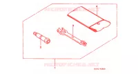 OUTIL pour Honda XR 400 de 2004