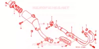 SILENCIEUX D'ECHAPPEMENT pour Honda XR 400 de 2004