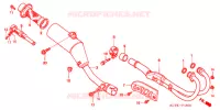 SILENCIEUX D'ECHAPPEMENT pour Honda XR 400 de 2004
