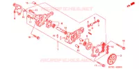 POMPE A HUILE pour Honda XR 400 de 2005