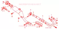 SILENCIEUX D'ECHAPPEMENT pour Honda XR 400 de 2005