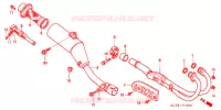 SILENCIEUX D'ECHAPPEMENT pour Honda XR 400 de 2004