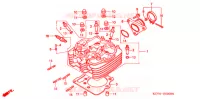 CULASSE pour Honda XR 400 de 1998