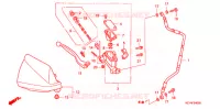 MAITRE CYLINDRE DE FREIN AVANT pour Honda XR 400 de 1998