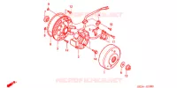 ALTERNATEUR pour Honda XR 50 de 2001
