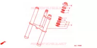FOURCHE pour Honda XR 50 de 2003