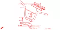 GUIDON   TE DE FOURCHE pour Honda XR 50 de 2003
