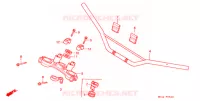 GUIDON pour Honda XR 600 R de 1987