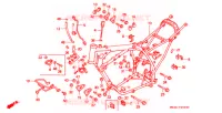 CADRE pour Honda XR 600 R de 1989