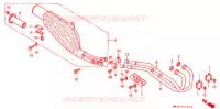 SILENCIEUX D'ECHAPPEMENT ('88 '90) pour Honda XR 600 R de 1989