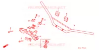 GUIDON pour Honda XR 600 R de 1990