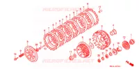 EMBRAYAGE pour Honda XR 600 R de 1993