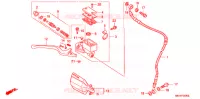 MAITRE CYLINDRE DE FREIN AVANT pour Honda XR 600 R de 1993
