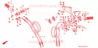 COMMODOS   POIGNEES pour Honda XR 600 R de 1995