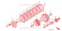EMBRAYAGE pour Honda XR 600 R de 1995