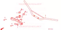 GUIDON pour Honda XR 600 R de 1995