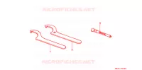 OUTIL pour Honda XR 600 R de 1995