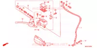 MAITRE CYLINDRE DE FREIN AVANT pour Honda XR 600 R de 1996