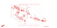 REPOSE PIED pour Honda XR 600 R de 1996