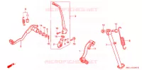 PEDALE DE FREIN pour Honda XR 600 R de 1998