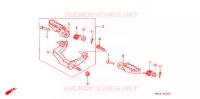 REPOSE PIED pour Honda XR 600 R de 1998
