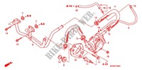 COMMANDE INJECTION D'AIR SOUPAPE pour Honda XR 650 L de 2003