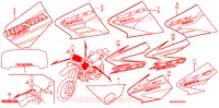 AUTOCOLLANTS pour Honda XR 650 L de 2004